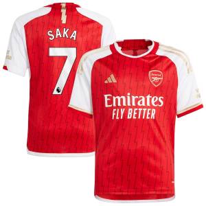 Arsenal Home Shirt 2023 2024 Saka Child (2)