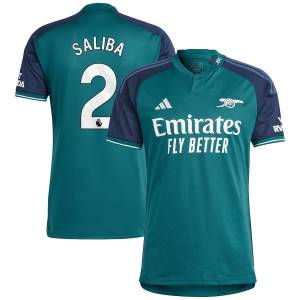 Arsenal Third Shirt 2023 2024 Saliba (1)