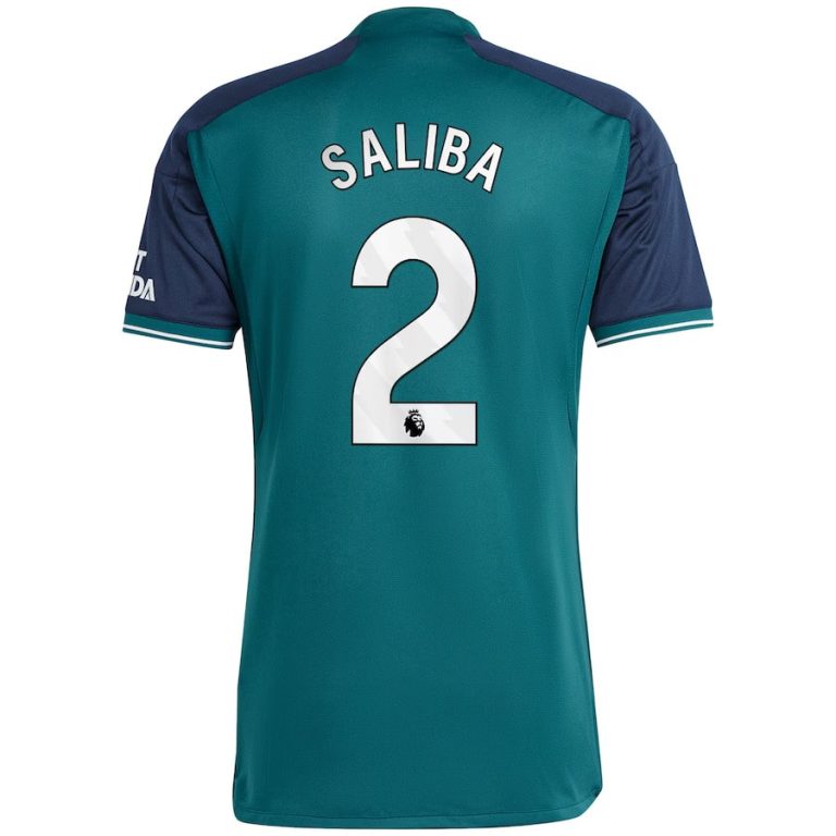 Maillot Arsenal Third 2023 2024 Saliba (2)