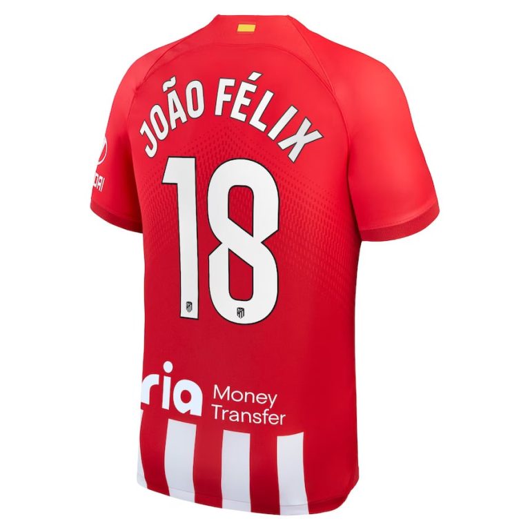 Atletico Madrid Joao Felix Home Jersey 2023 2024 (2)