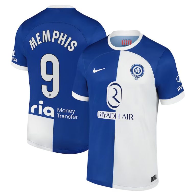 Atletico Madrid Memphis Away Shirt 2023 2024 (1)