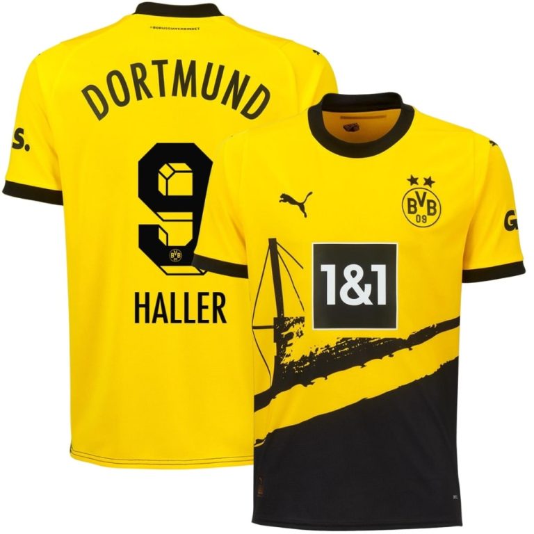 BVB Dortmund Jersey 2023 2024 Home Haller (1)