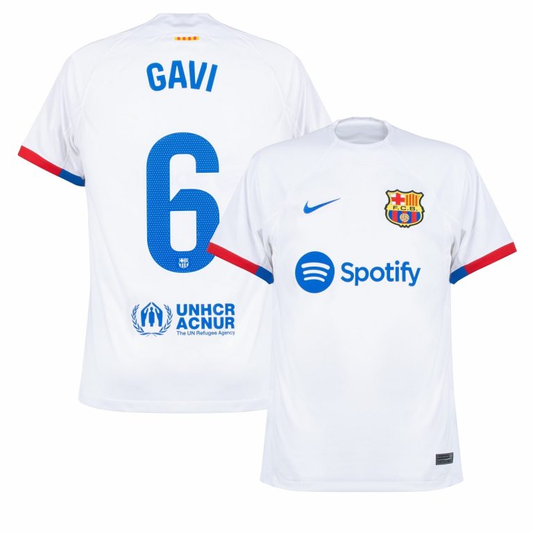 Barca 2023 2024 Gavi Away Shirt (1)