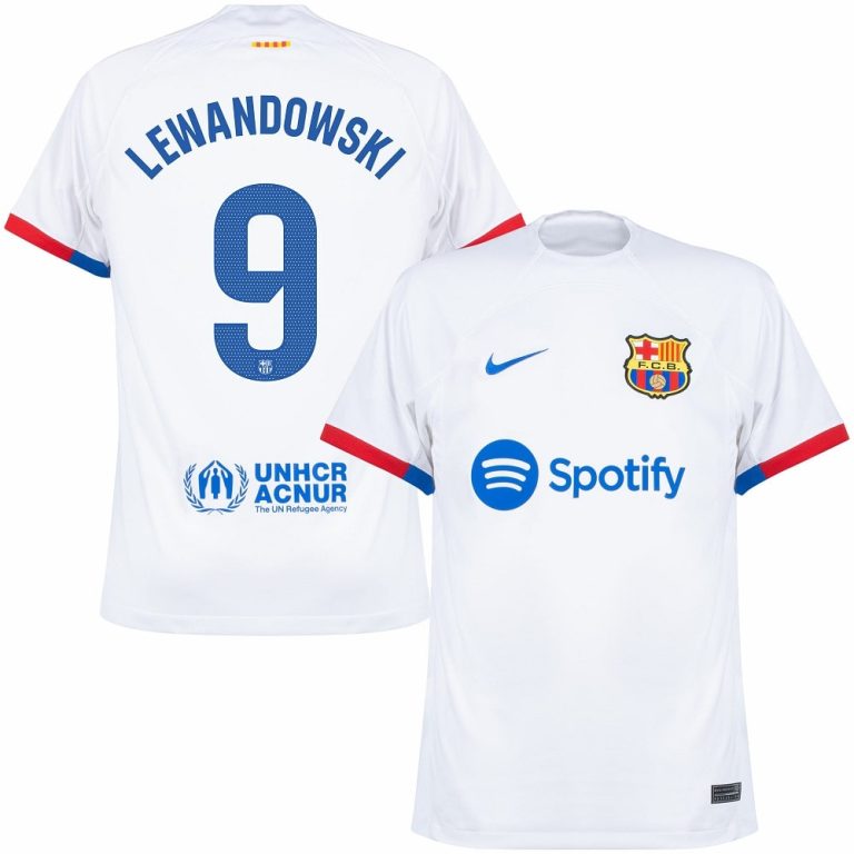 Barca Shirt 2023 2024 Away Lewandowski (1)