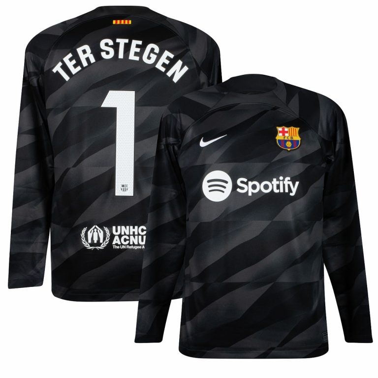 Barca Shirt 2023 2024 Goalkeeper Ter Stegen (1)