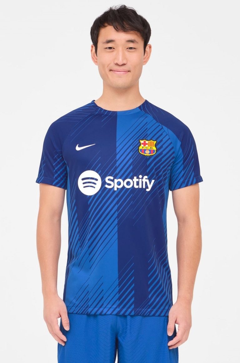 Barca Pre Match Shirt Blaugrana 2023 2024 (1)