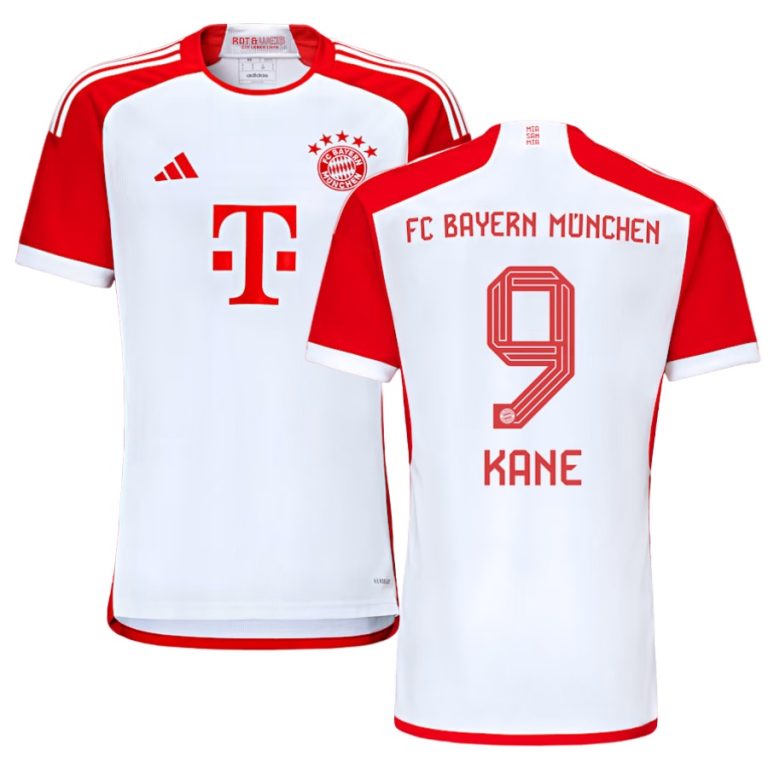 Bayern Munich Home Shirt 2023 2024 Kane (1)
