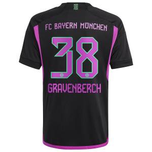 Maillot Bayern Munich Exterieur 2023 2024 Gravenberch (2)