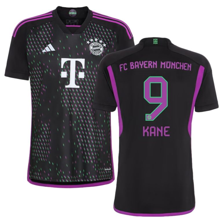 Bayern Munich Away Shirt 2023 2024 Kane (1)