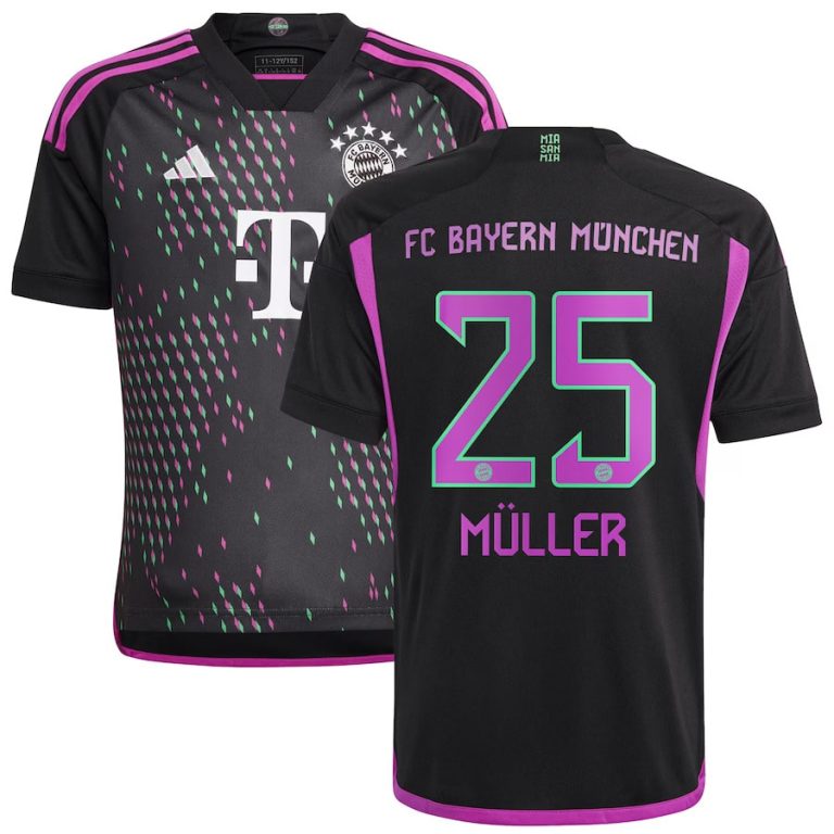Maillot Bayern Munich Exterieur 2023 2024 Muller (1)