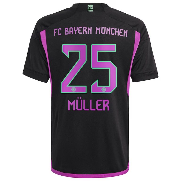 Maillot Bayern Munich Exterieur 2023 2024 Muller (2)