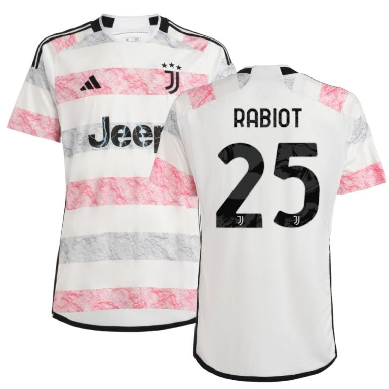 Juventus Away Shirt 2023 2024 Rabiot (1)