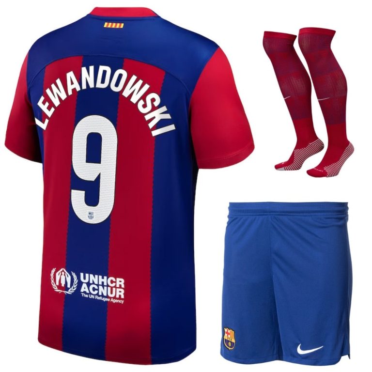 2023/2024 Kids Nike Barcelona Home Jersey - SoccerPro