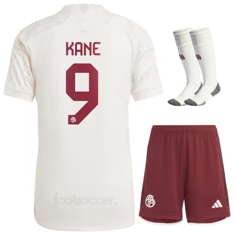 Bayern Munich 2023 2024 Third Kane Kids Kit Shirt (1)