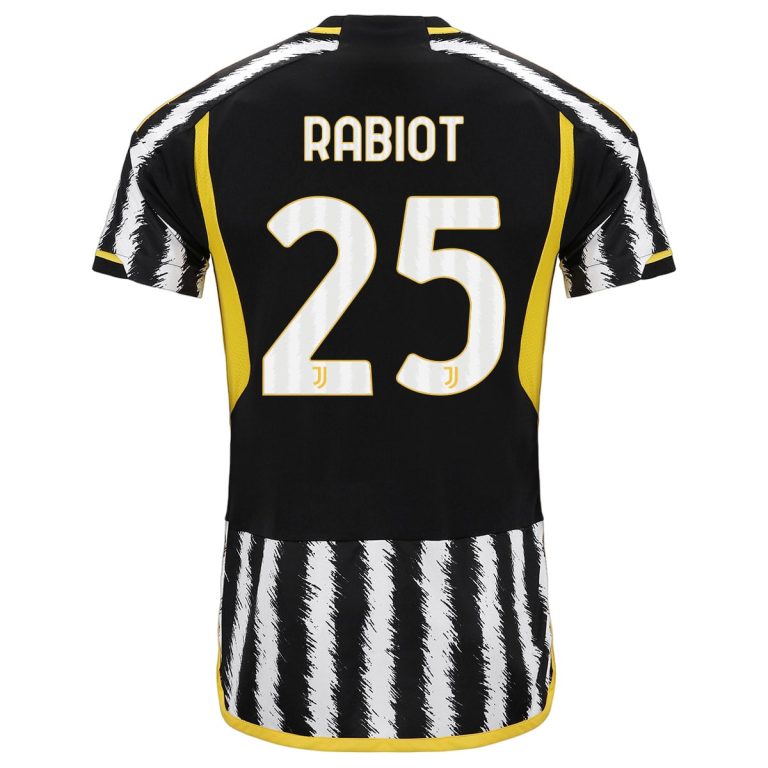 Juventus Home Child Kit Jersey 2023 2023 Rabiot (2)