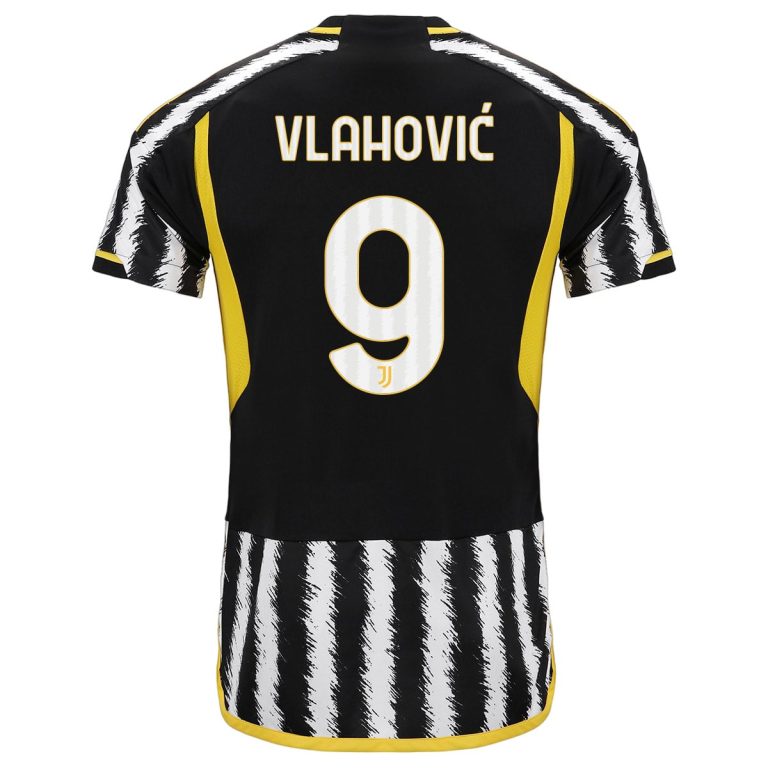 Juventus Home Child Kit Jersey 2023 2023 Vlahovic (2)
