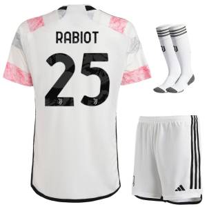 Maillot Kit Enfant Juventus Extérieur 2023 2024 Rabiot (1)