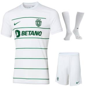 Sporting 2023 2024 Away Child Kit Shirt (1)