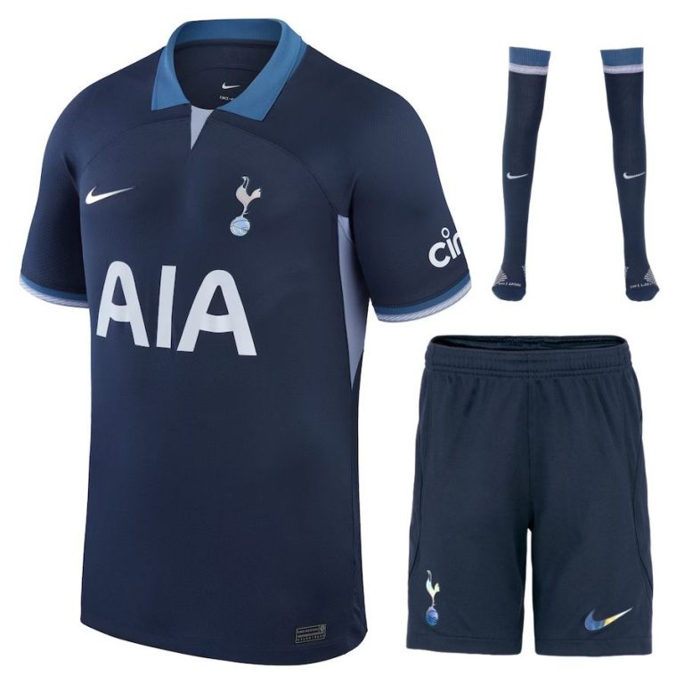 Tottenham Away Child Kit Shirt 2023 2024 (1)