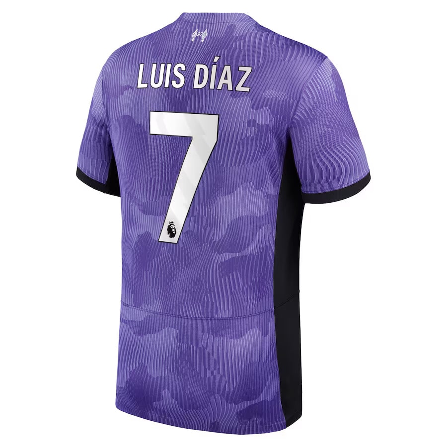 Maillot Liverpool 2023 2024 Third Luis Diaz (2)