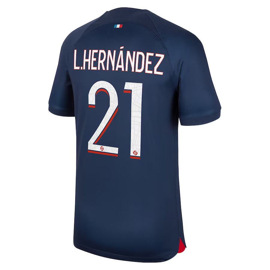 Maillot PSG 2023 2024 Domicile L.Hernandez (2)