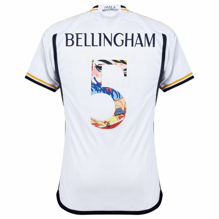 Maillot Real Madrid 2023 2024 Bellingham Pre Saison