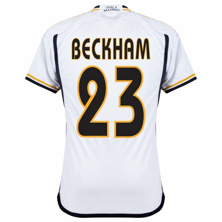 Real Madrid Jersey 2023 2024 Legend Edition Beckham (2)