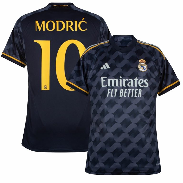 Real Madrid Away Shirt 2023 2024 Modric (1)