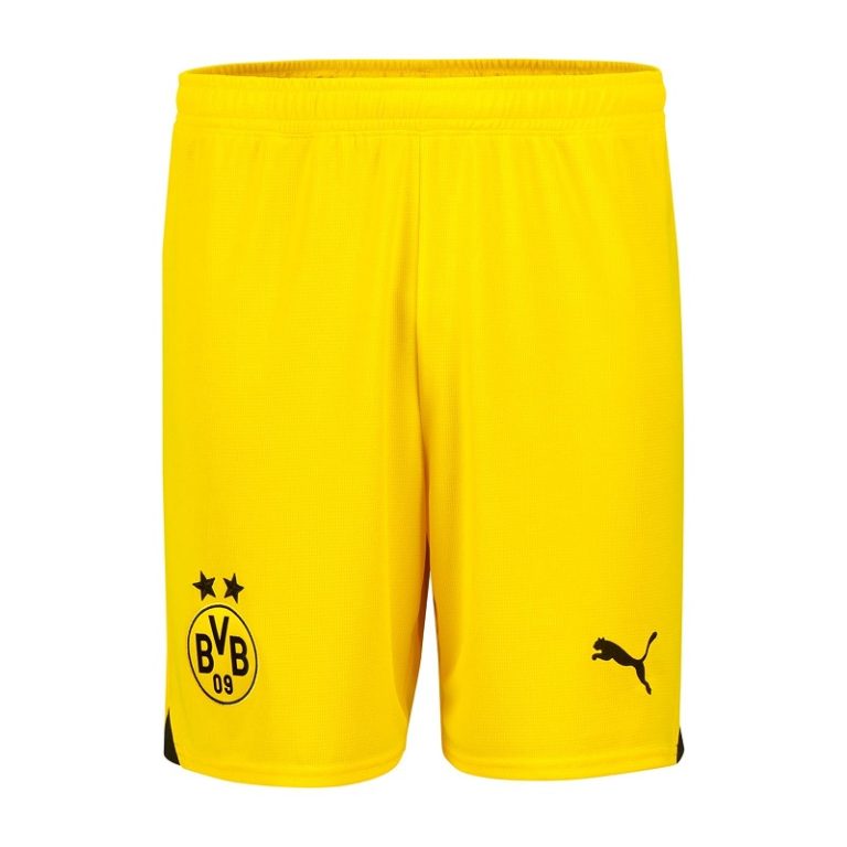 BVB Dortmund Away Shorts 2023 2024 Yellow (1)
