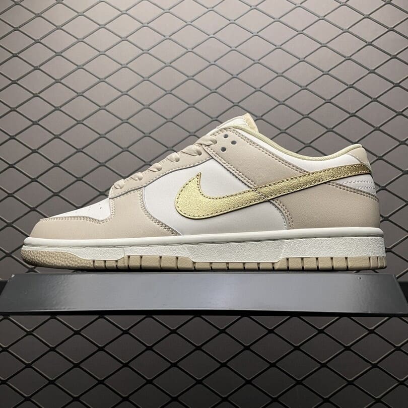 Dunk Low Phantom Metallic Gold (Women’s) (1)