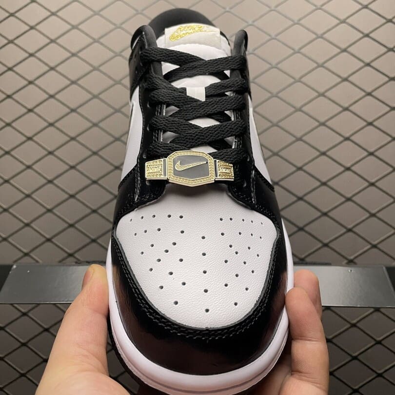 Dunk Low SE World Champs Black White (2)