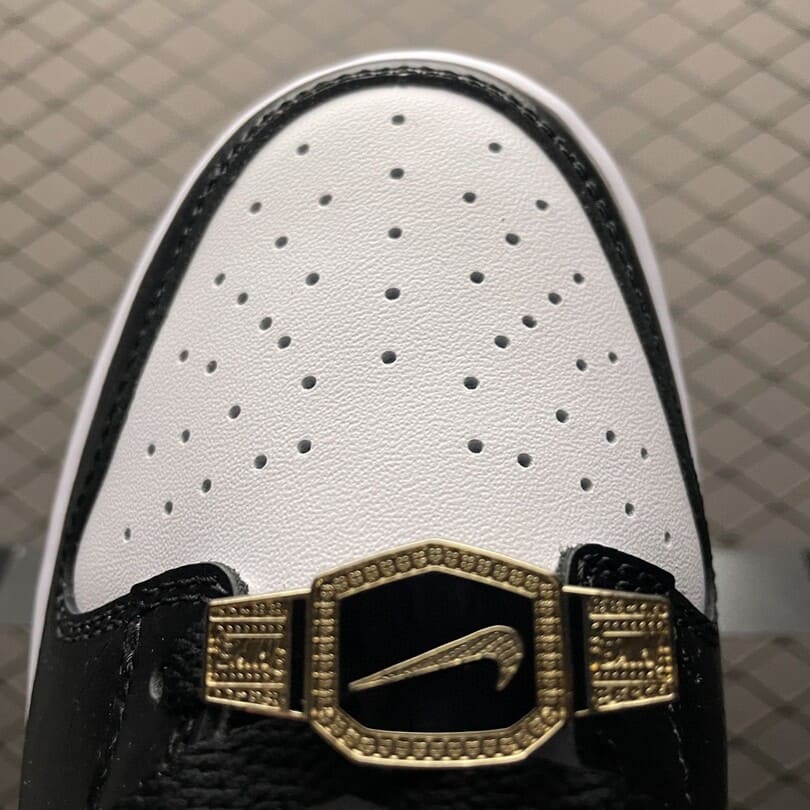 Dunk Low SE World Champs Black White (5)