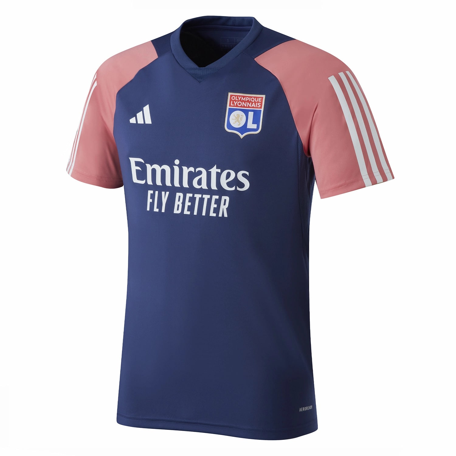 MAILLOT OL DOMICILE TRAINING BLEU (2)