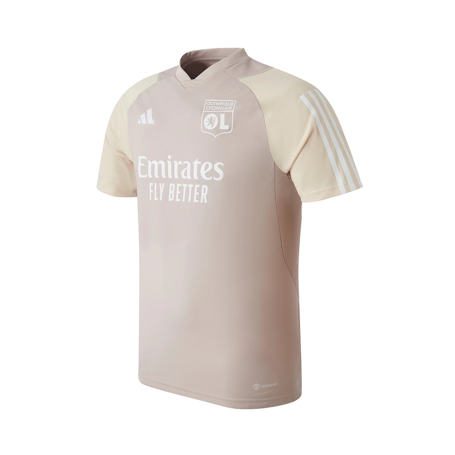 MAILLOT OL DOMICILE TRAINING SAND (2)