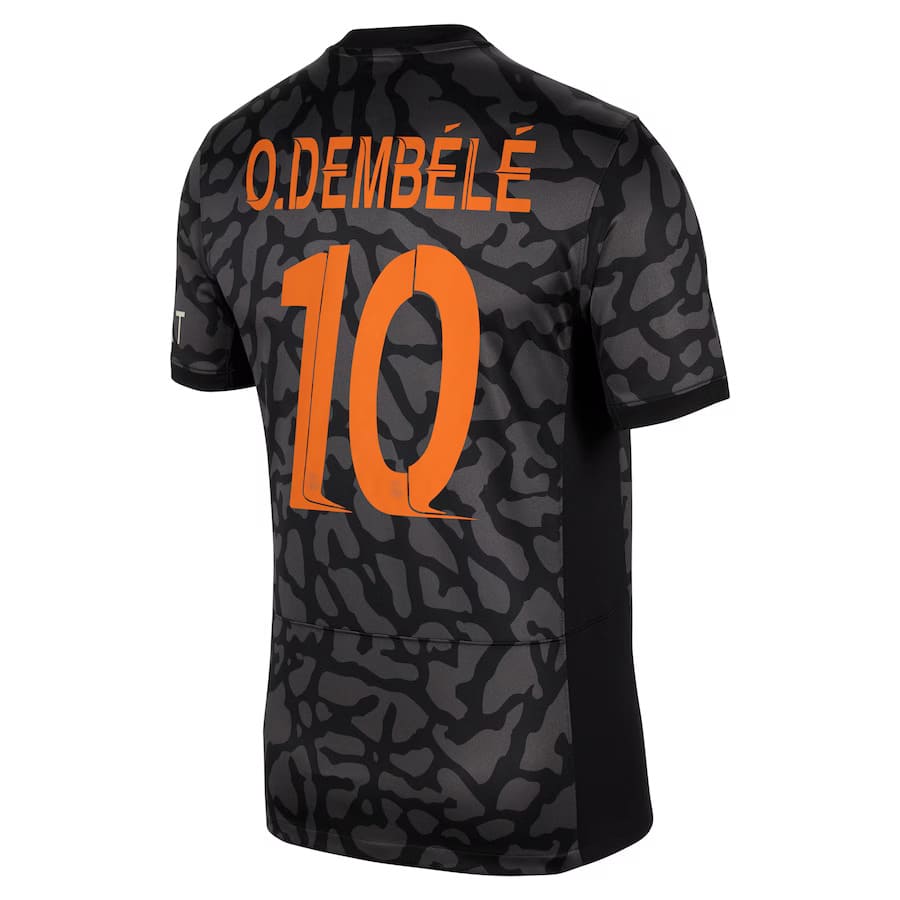 MAILLOT PSG THIRD 2023 2024 DEMBELE (3)