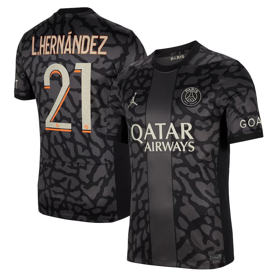 MAILLOT PSG THIRD 2023 2024 HERNANDEZ (1)