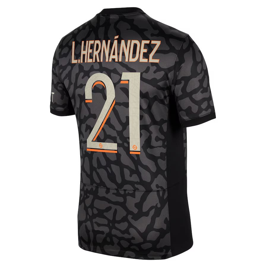 MAILLOT PSG THIRD 2023 2024 HERNANDEZ (2)