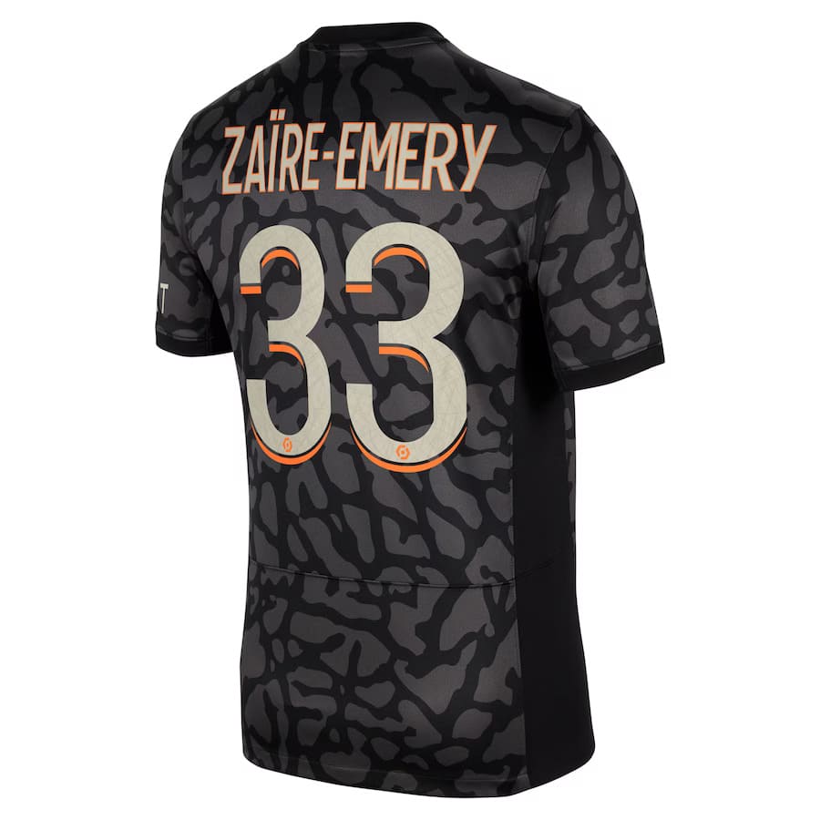 MAILLOT PSG THIRD 2023 2024 ZAIRE EMERY (2)