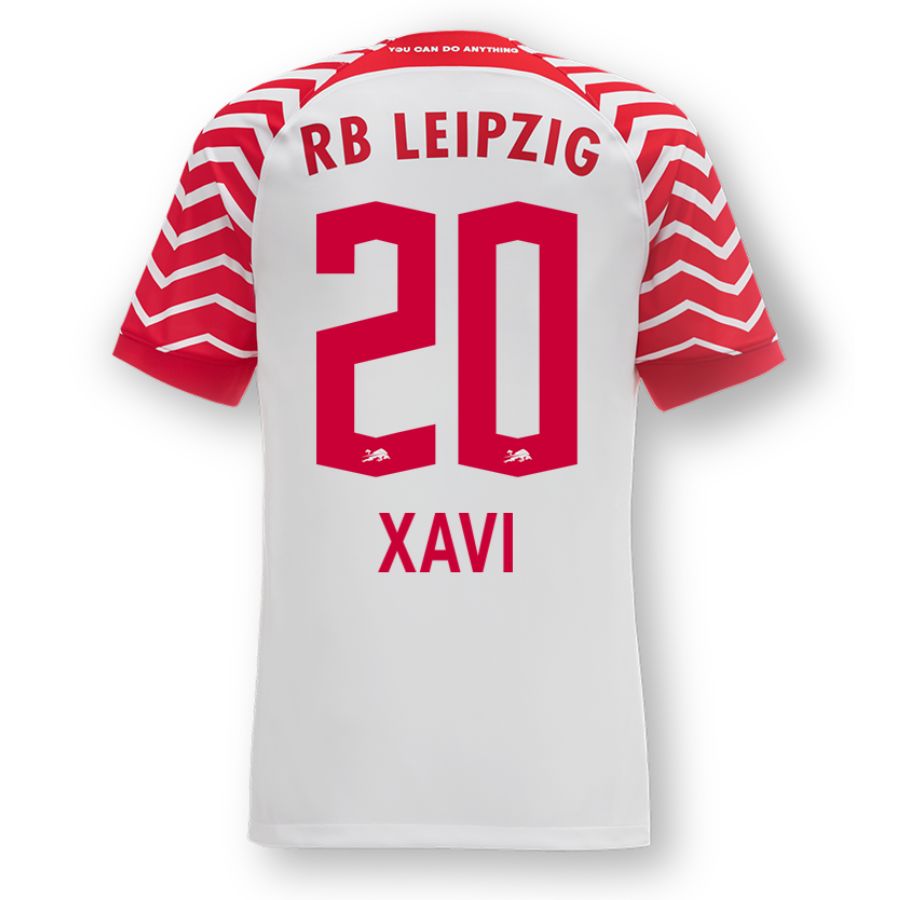RB Leipzig XAVI 2023/24シーズンホームサッカーユニフォーム RB LEIPZIG HOME JERSEY 2023 2024 XAVI | Football Dealer