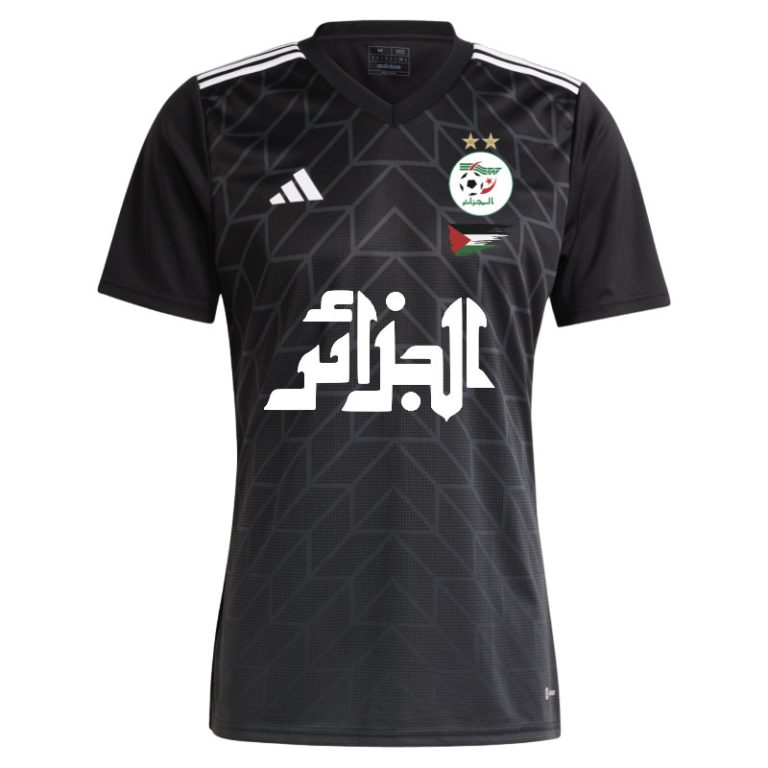 Algeria Palestine 2023 Jersey Black (1)