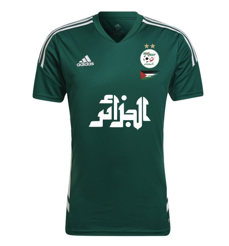 Maillot Algerie Palestine 2023 Vert (1)