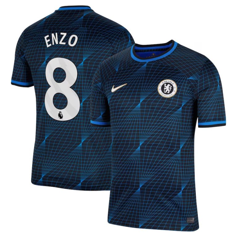 Chelsea Away Jersey 2023 2024 Enzo Fernandez (1)