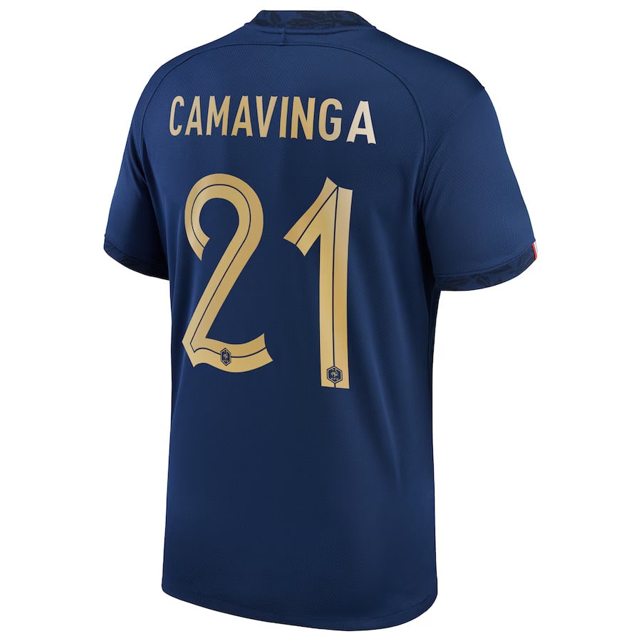Maillot Equipe de France Domicile 2023 2024 Camavinga (3)