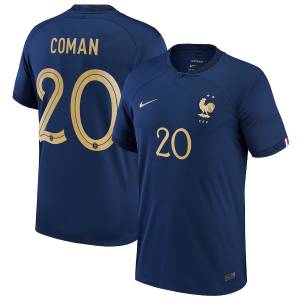 French Home Team Jersey 2023 2024 Coman (1)