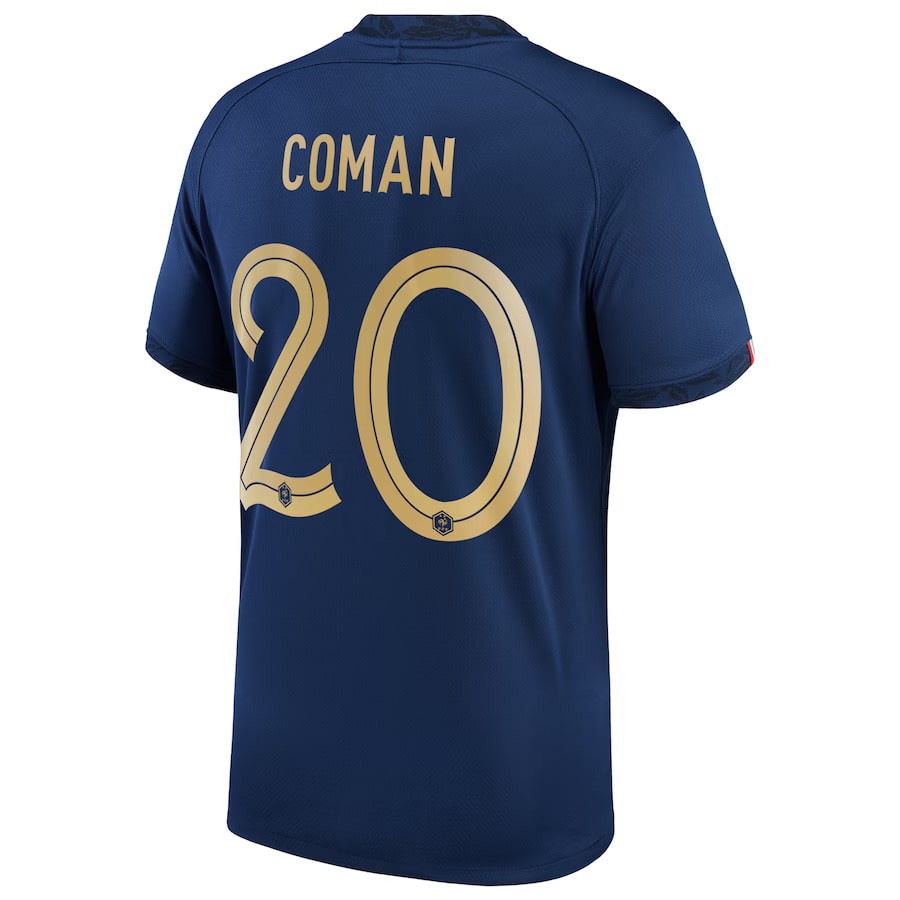 Maillot Equipe de France Domicile 2023 2024 Coman (3)