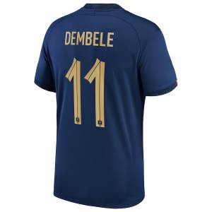 Maillot Equipe de France Domicile 2023 2024 Dembele (3)