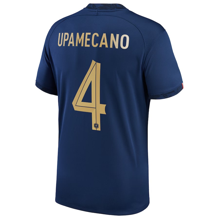 Maillot Equipe de France Domicile 2023 2024 Upamecano (3)