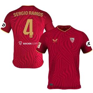 Maillot FC Seville Exterieur 2023 2024 Sergio Ramos (1)