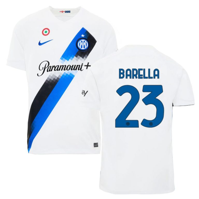 Inter Milan Shirt 2023 2024 Away Barella (4)