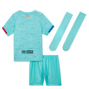 Barca 2023 2024 Third Child Kit Shirt (2)